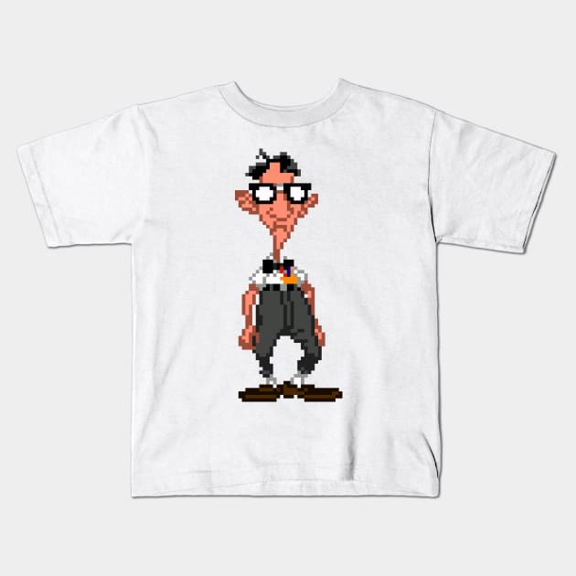 Day of the Tentacle - Bernard Kids T-Shirt by goatboyjr